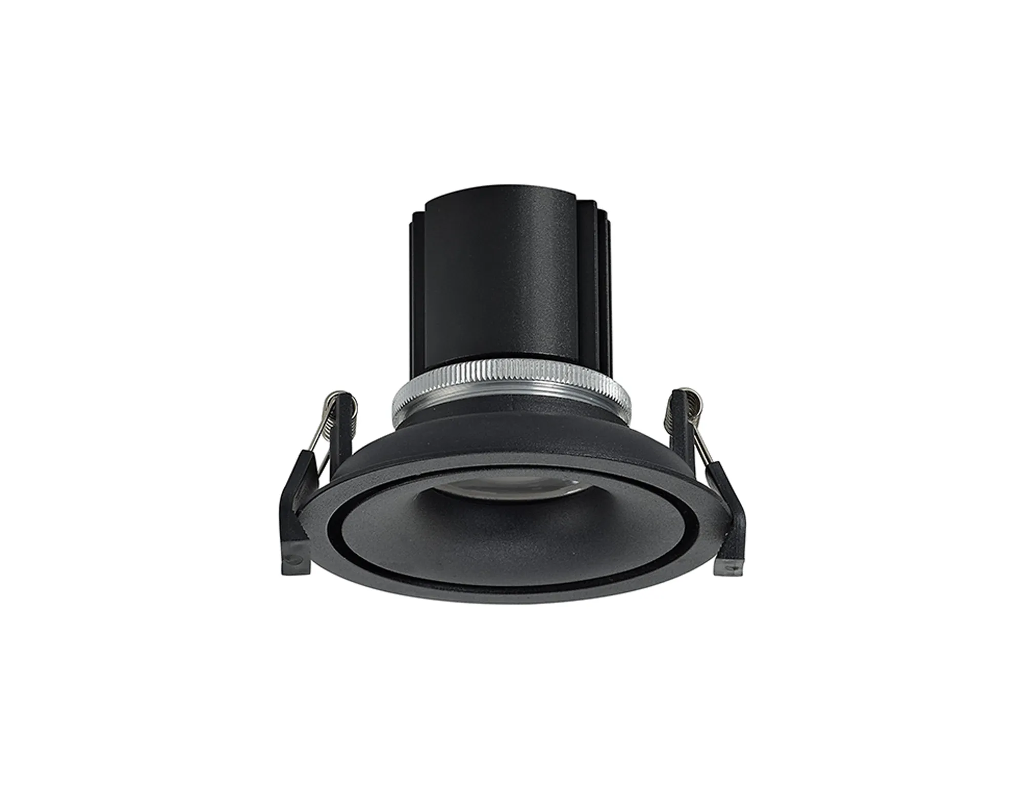 Bolor 9 Tridonic Powered 9W 3000K 840lm 36° CRI>90 LED Engine Black/Black Fixed Recessed Spotlight, IP20